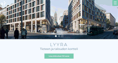 Desktop Screenshot of lyyra.fi